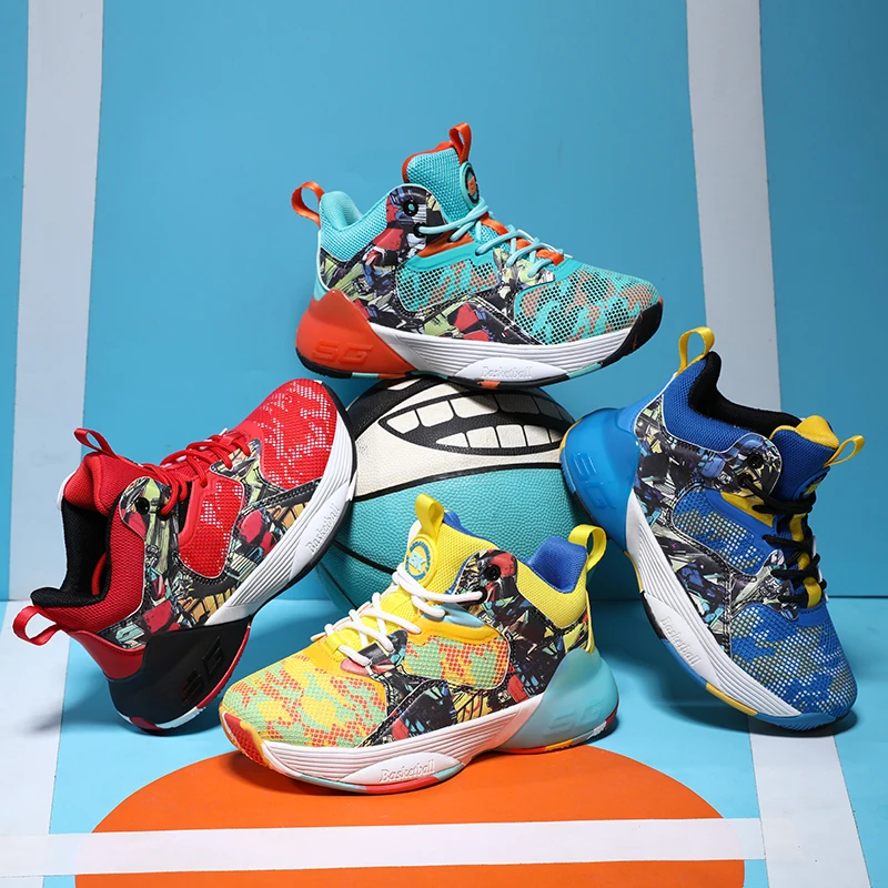 BKG Fashion Customized Wholesale Breathable Shoes for 8 Year Old Boy Children Sports Shoes Amazon Kids Sneakers