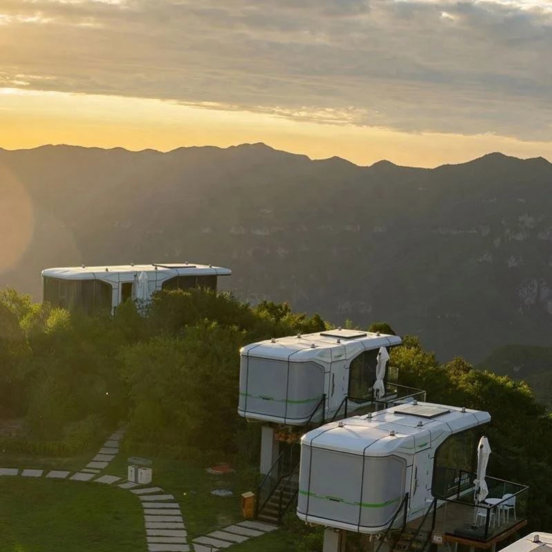 Вольферда сборный крошечный дом капсула вилла 40 футов низкая цена