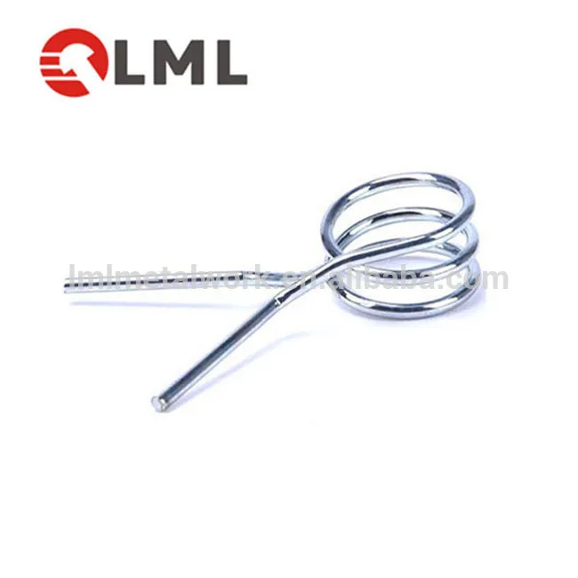 Custom Heavy-Duty Torsion Springs Double Long Wire Helical Metal Torsion Springs