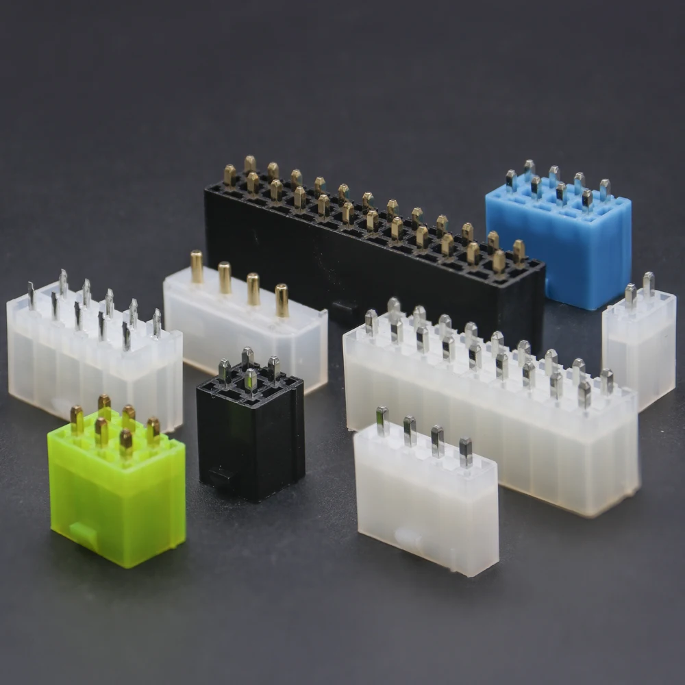 
Needle Seat 4.2mm Mini-Fit Jr Header Straight Right Angle Pcb Pin Header Conector Molex Pcb Header 5569 