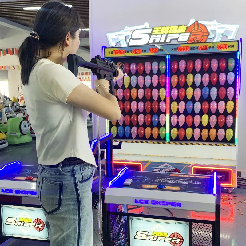 Carnival Booth Game Machine Laser Shooting Amusement Equipment Shooting Machine Arcade Game Machine Amusement Park Facilities