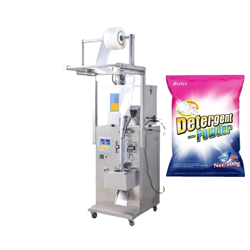 Omo Automatic Small Sachets Bleaching Laundry Detergent Washing Powder Soap Packaging Filling and Packing Machine 15~25/min 60