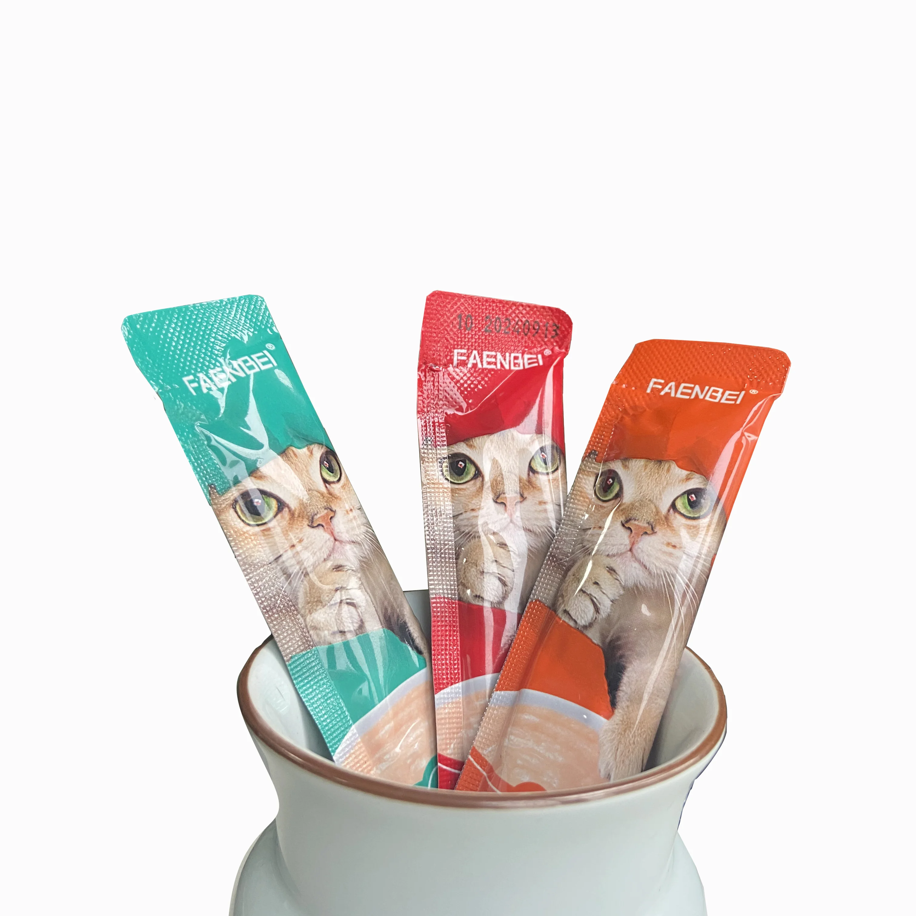 Manufacturers Wholesale Delicious Nutritious Healthy 15g Snack Cat Wet Food