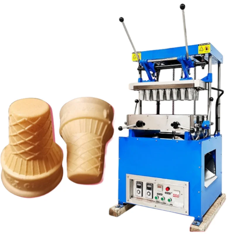 edible cup make ice cream cone machine 800-1000kg/h electric ice blender machine ice cream cone make