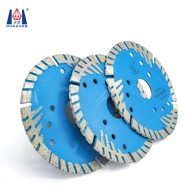 Hot Pressed Sintered Bevel Turbo Diamond Saw Blades for Cutting Brick Pavers Granite Sandstone Concrete