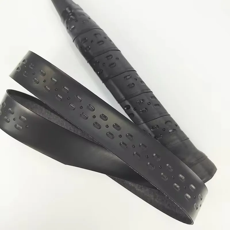 Factory Supply OEM PU Customized Anti-slip Elastic Customized Color Badminton Racket Sweatband Tennis Racket Overgrip