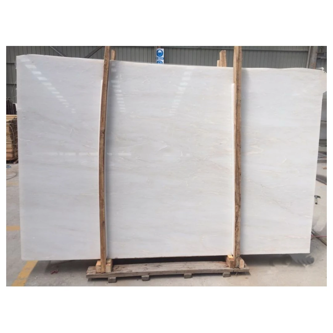 Popular Namibia Import Kari Ice Jade Marble Slab White For Interior Wall Floor Tiles
