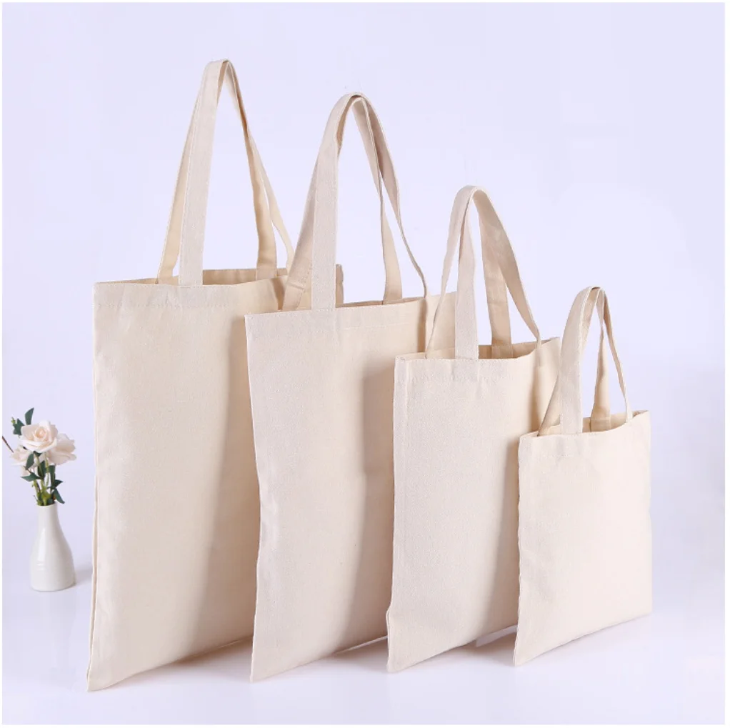 In stock accept custom logo printing factory direct sale small cotton bag with logo