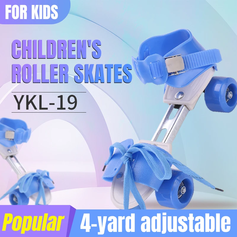 Adjustable Kids Skates for Boys and Girls High Quality Quad Speed Roller with Front Brakes for Summer and Spring