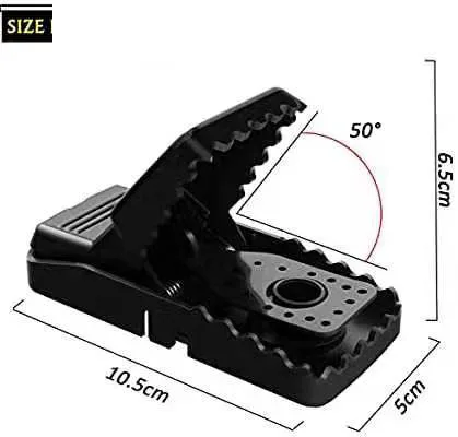 Cheap price Mousetrap Bait Snap Spring Rodent Reusable Rat Catching Mice Mouse Traps