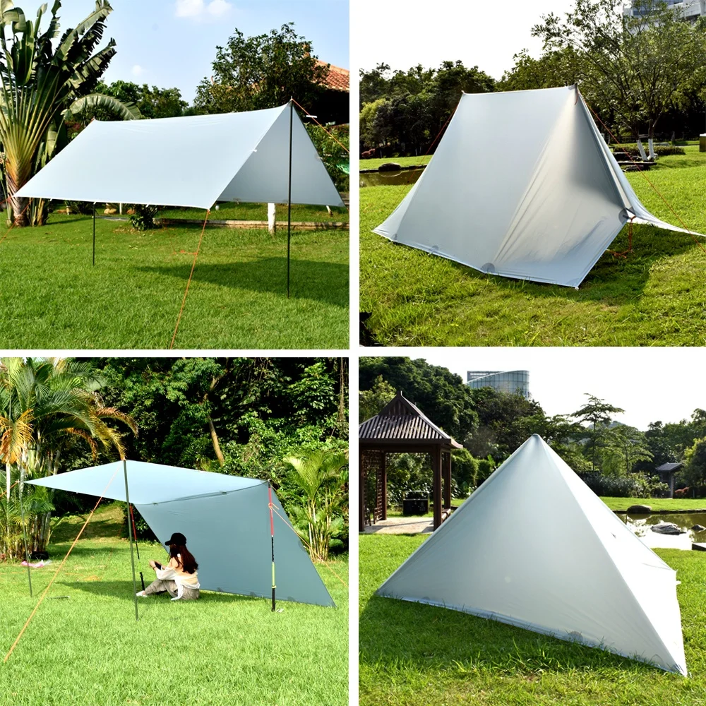 Upgrade 15D nylon sunshade tarp tent for outdoor camping /fishing