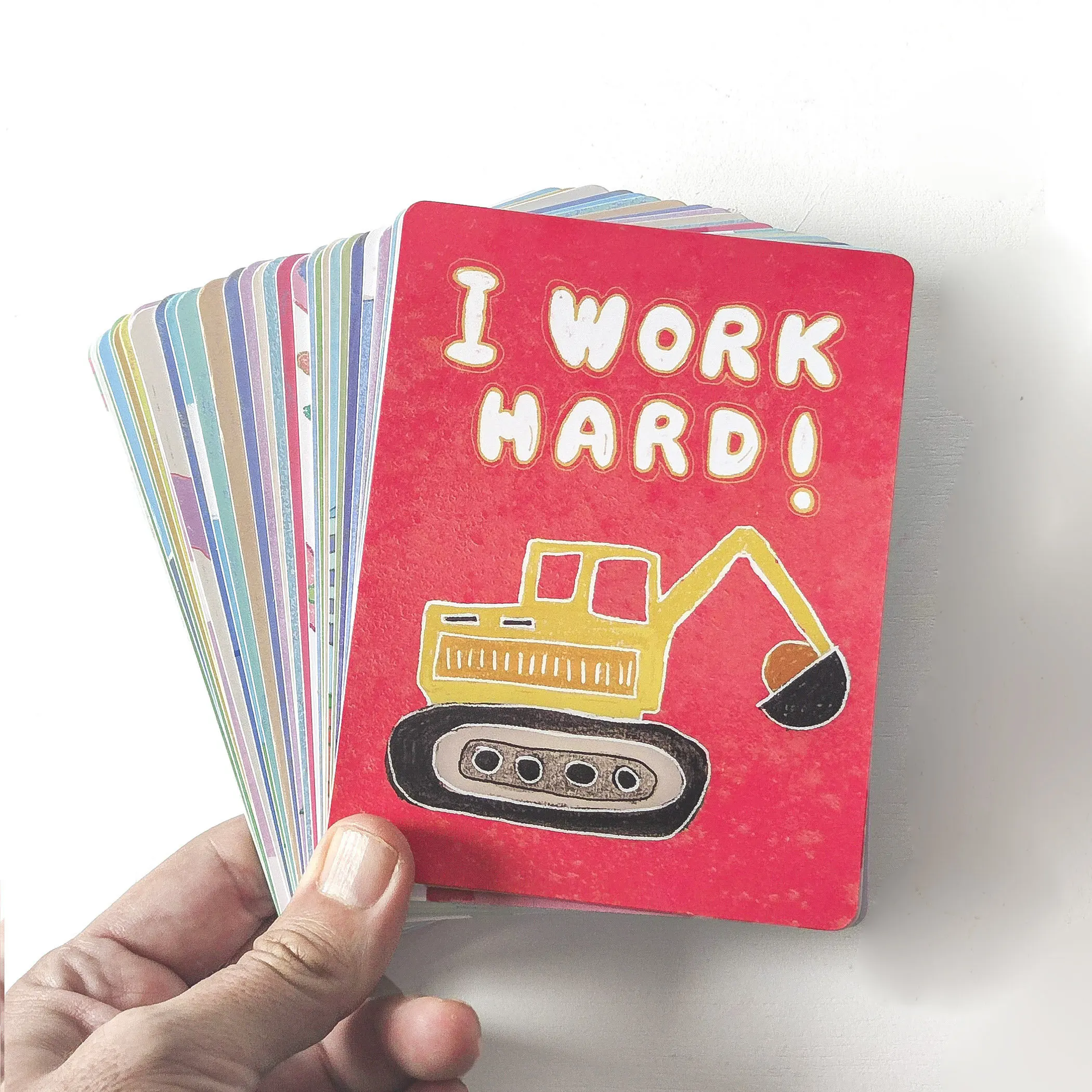Custom Printing Paper Positive Affirmations Cards Adult Playing Cards Printing Affirmation Cards With Stand