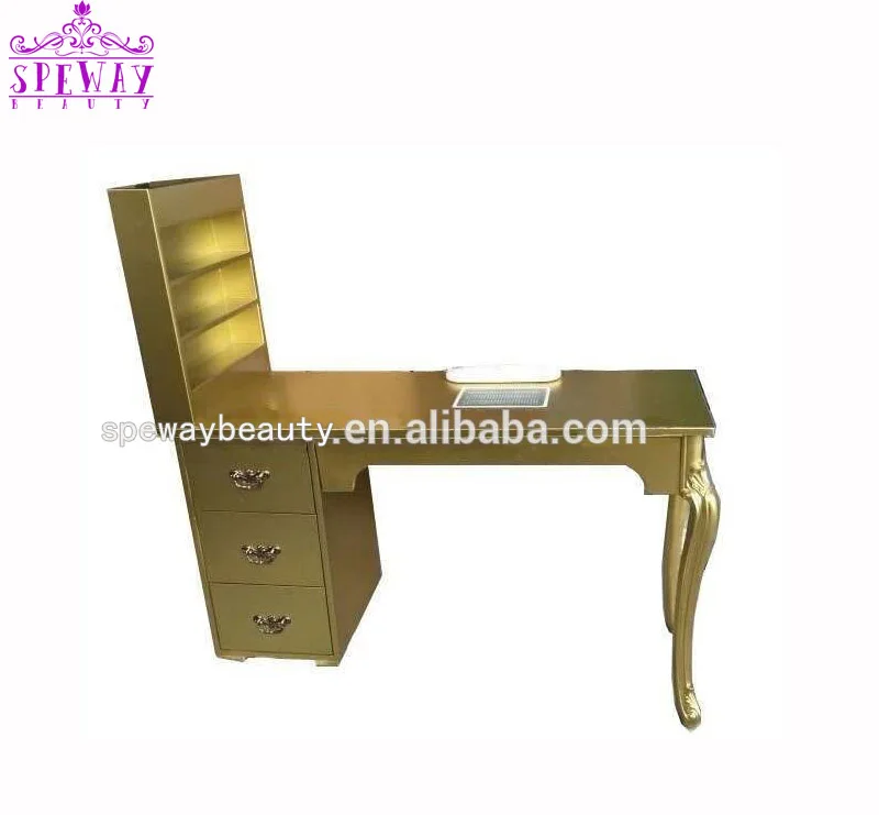 2020 new fashion ventilated manicure table for beauty salon
