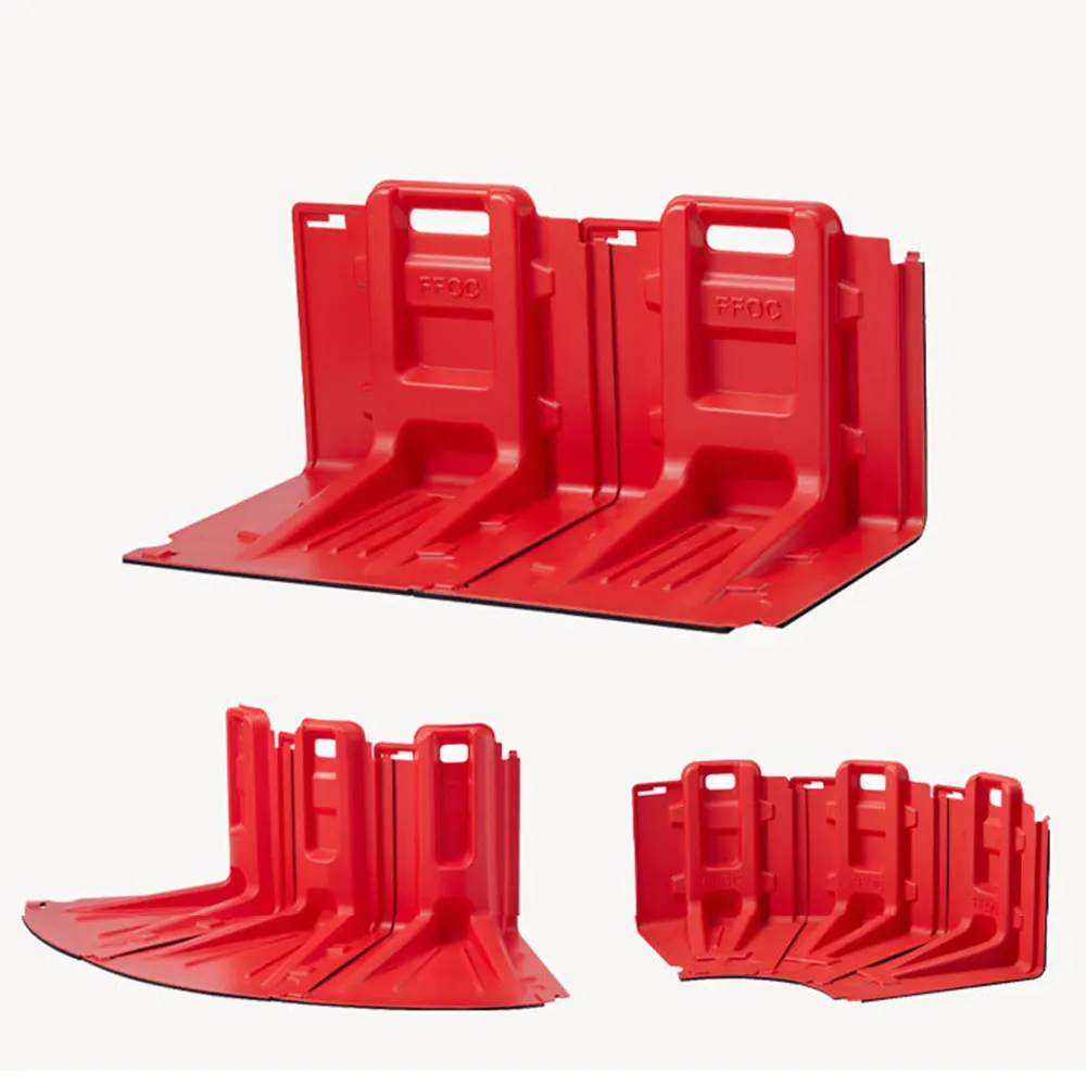 Mobile ABS water retaining panel flood barrier factory direct sales Plastic water retaining panel