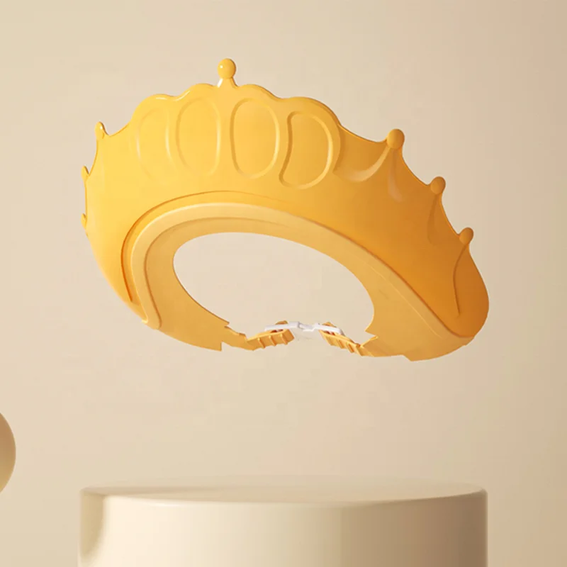 New Kids Bath Hat Adjustable Baby Shower Cap Protect Shampoo Hair Hat Wash Shield for Children Infant Splash guard Waterproof