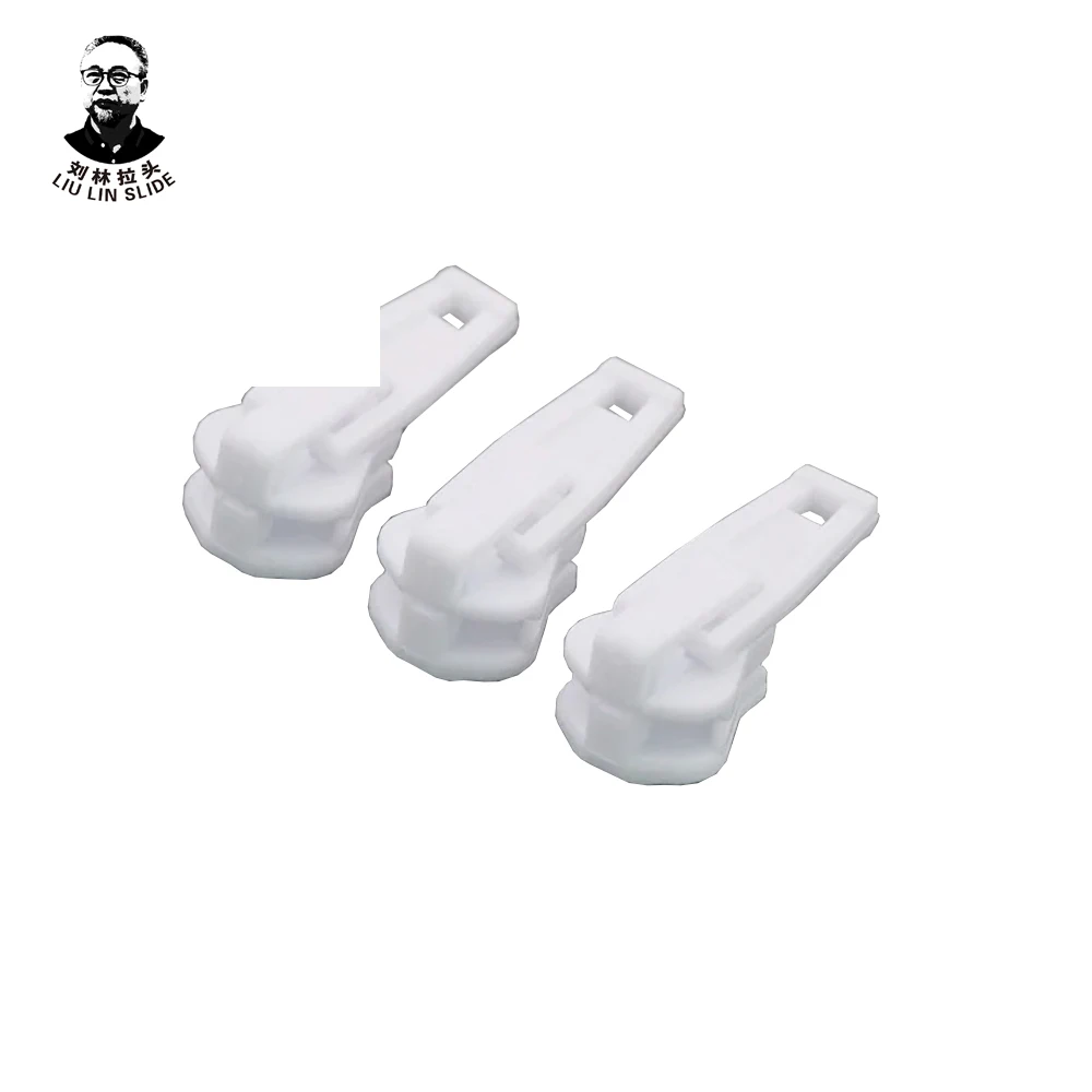  Guangdong Manufacturer Custom Lock Plastic Zipper Slider Puller With