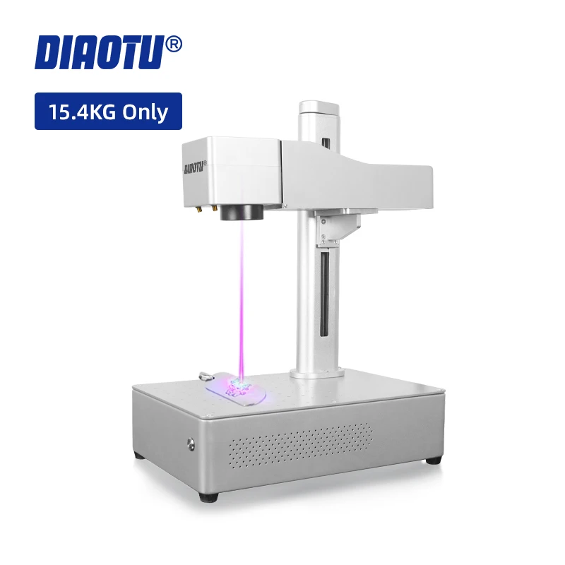 factory direct sale cheap 20W raycus Portable desktop Laser Engraving Machine for Metal  Fiber Laser Marking Machine