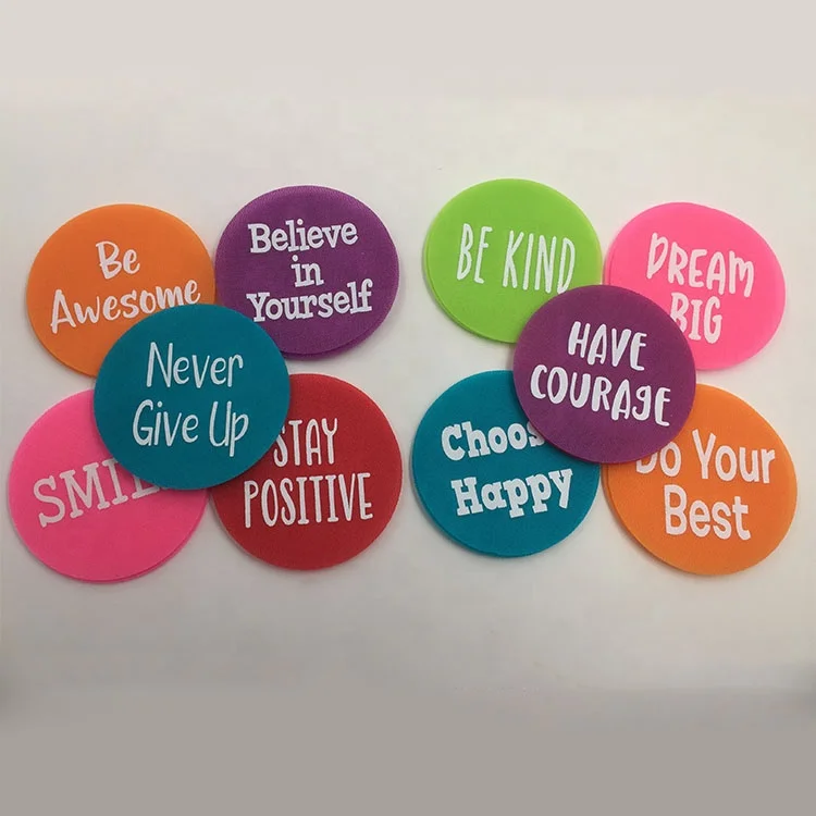 Custom printed Velcroes dots Carpet Spot Sit Markers Floor Dots Spots  for Classroom