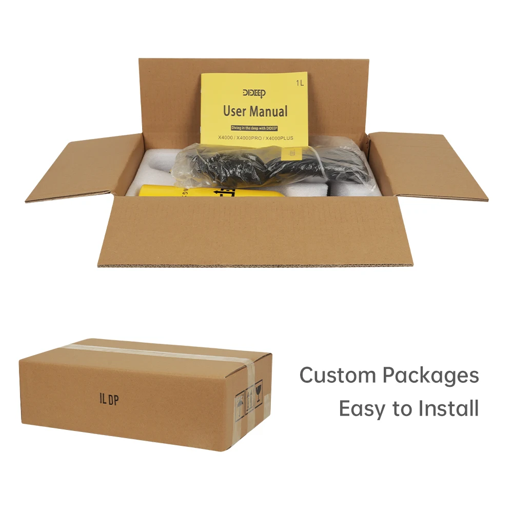 DIDEEP CE Approved Portable 1L Scuba Lung Air Tank With Mask For Diving