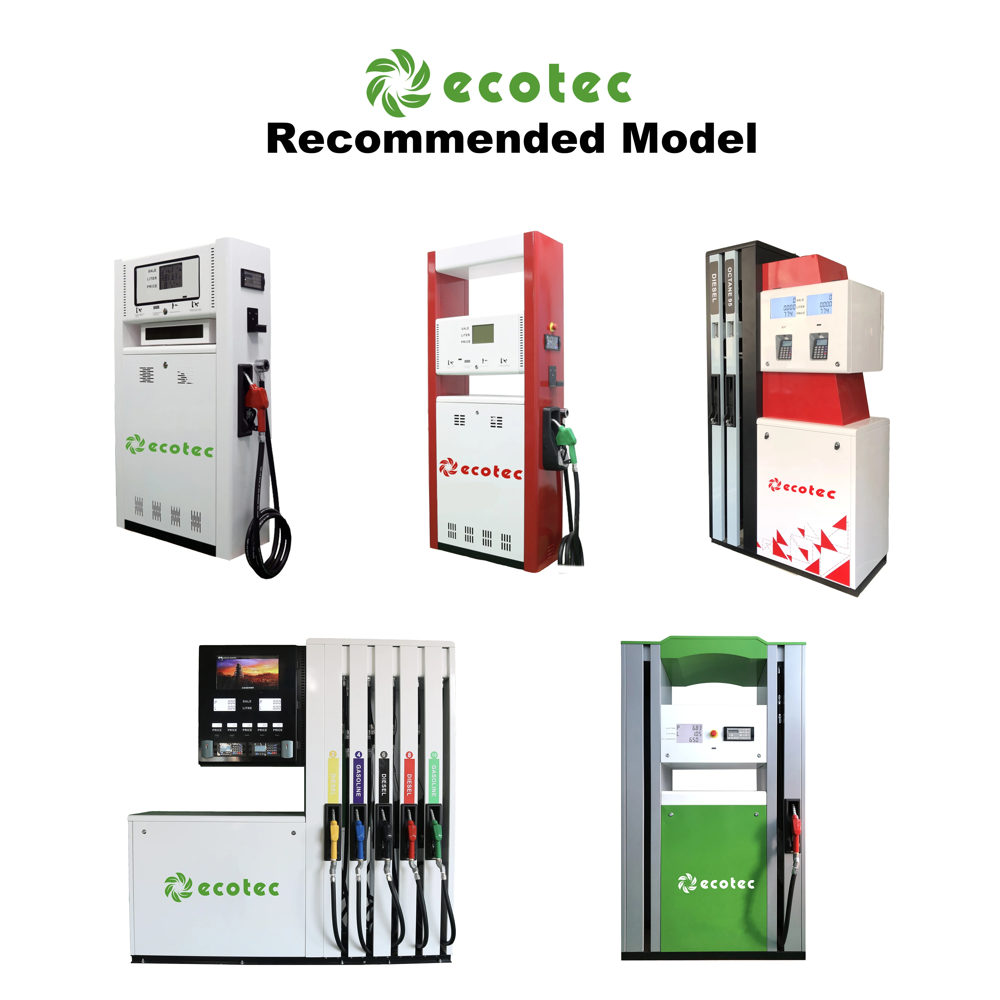 Ecotec Surtidor De Combustible Fuel Dispenser Pump with APP