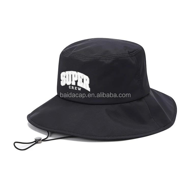 Custom Embroidered Golf Baseball Hat Neutral Bucket Solid Pattern Unisex Adults Casual Daily Beach Travel Regular Fabric