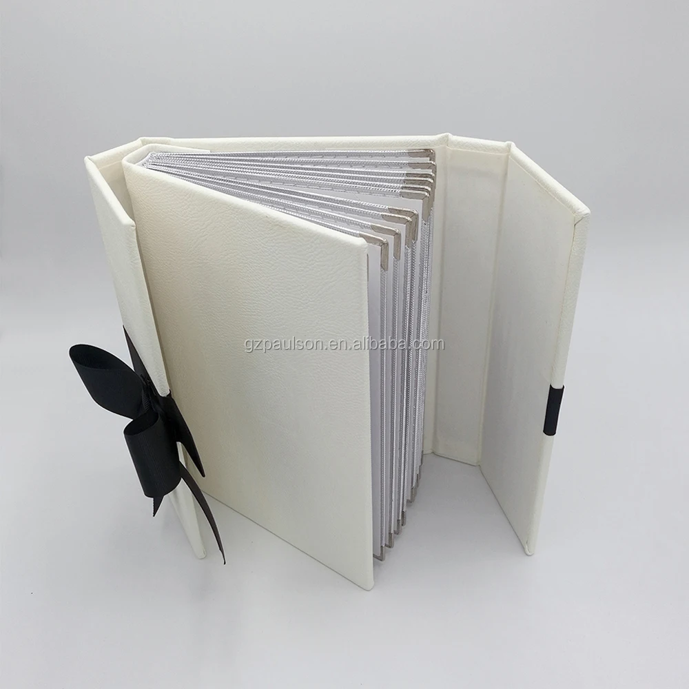 A4+A5 -10P leather wedding set album with box