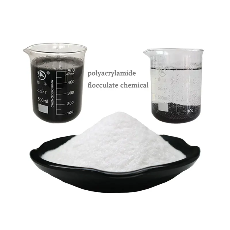 Water Treatment Chemical Polymer Polyacrylamide Powder Flocculation Agent for Plate and Frame Filter Press Machine