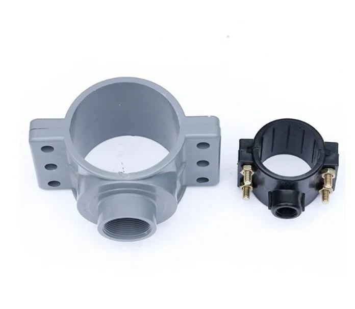 3 outlets saddle connector for drip irrigation