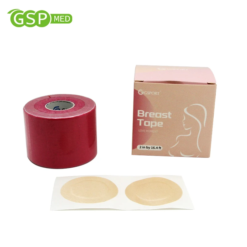 Colorful Private Label Plus Size Wide Adhesive Waterproof Lift Boob Tape Set