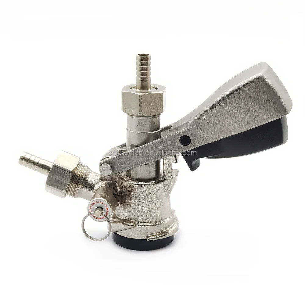 Type A D S G Beer Keg Dispenser Coupler With Valve For Beer Keg
