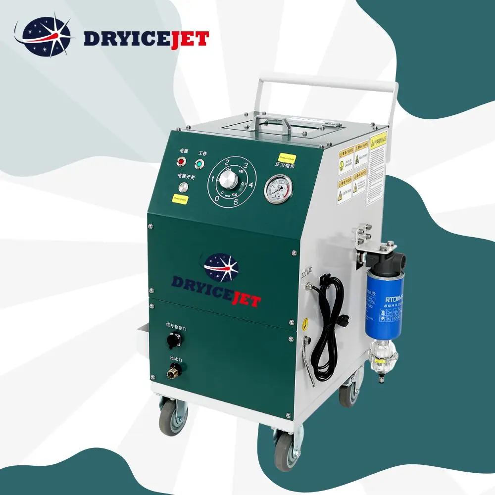 BM2 Handheld portable Dry Ice Blasting Cleaning Machine Co2 Blasting Machine Cleaner Dry Ice Blaster