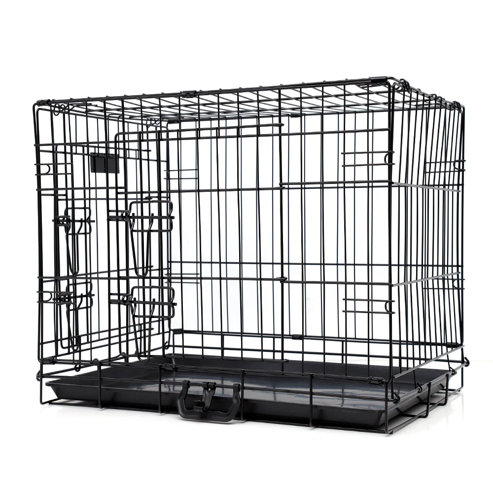 Высокое качество Гальваническая линия по производству прочная клетка для собак двойной двери складные столы и стулья для клетка для собак