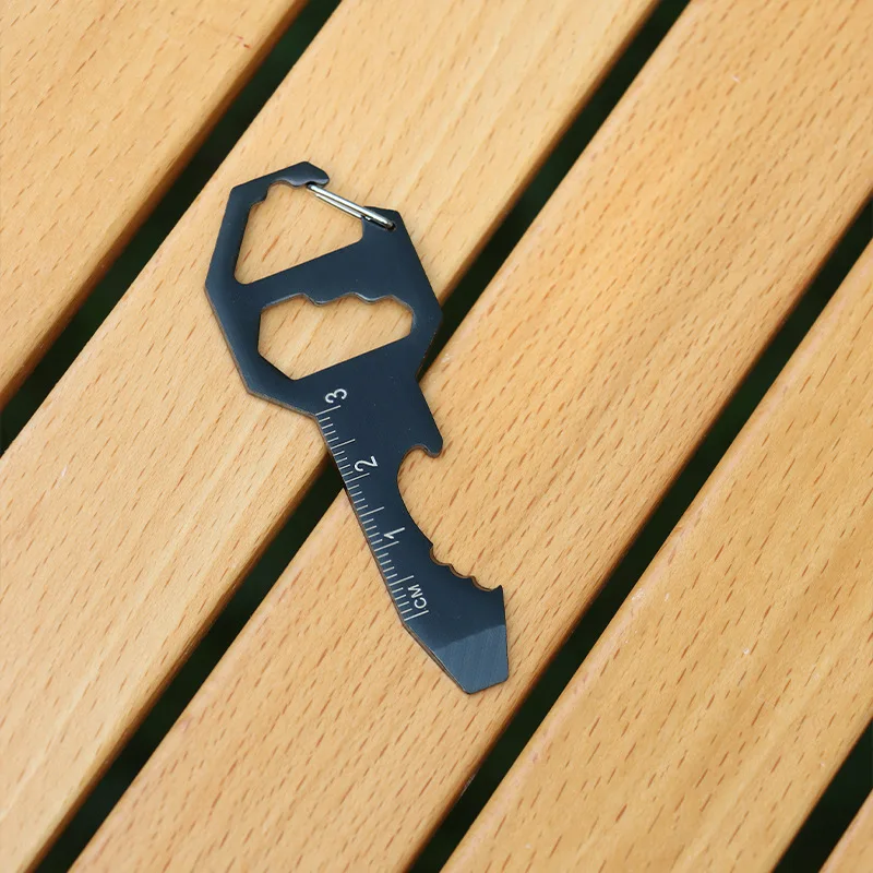 Card EDC Tool Card Multi-function Keychain Opener Hex socket Pendant Bottle Opener Portable Screwdriver Mini Tool