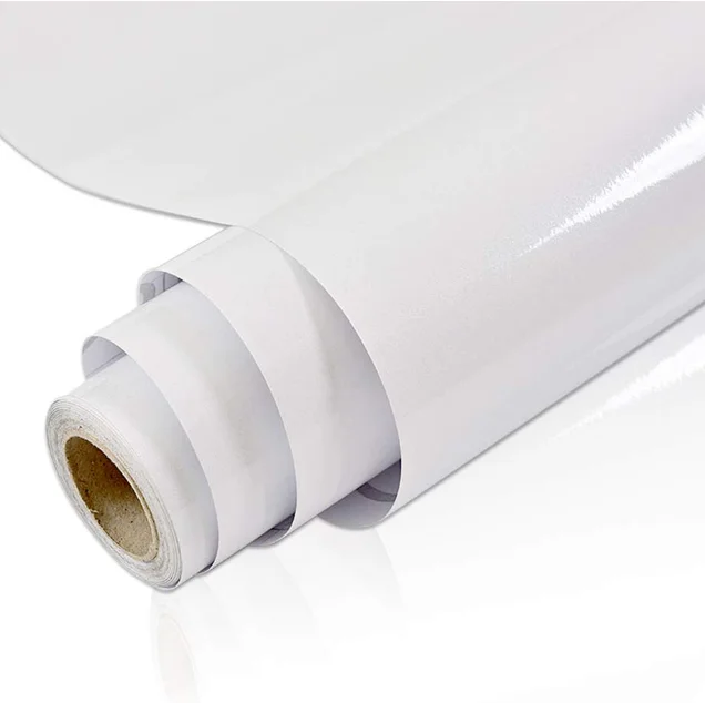 China Manufacturer Self-Adhesive Coated Semi Gloss Paper Jumbo Roll for Barcode Label Sticker