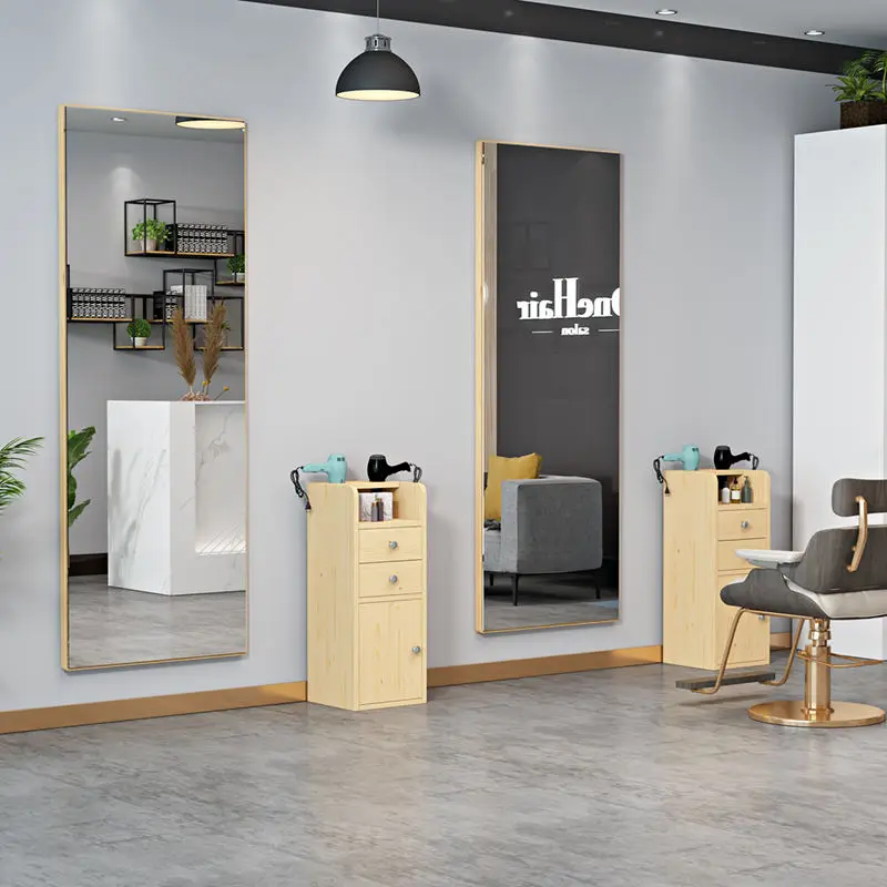 Modern Style Custom Size Large Salon Mirror For Beauty Hair Salons