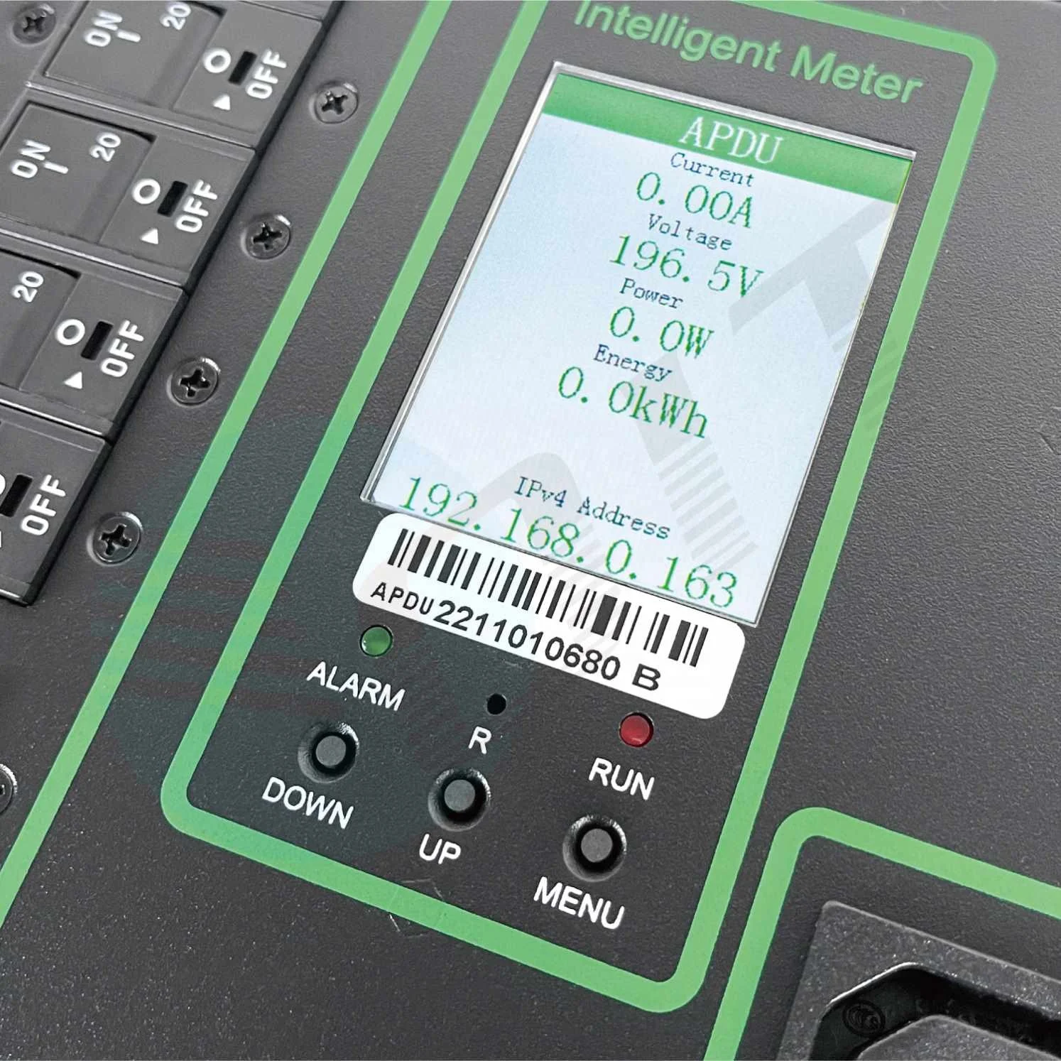 High Power Machine Socket Distribution Unit 200A Smart Meter C19 PDU SNMP Server PDU