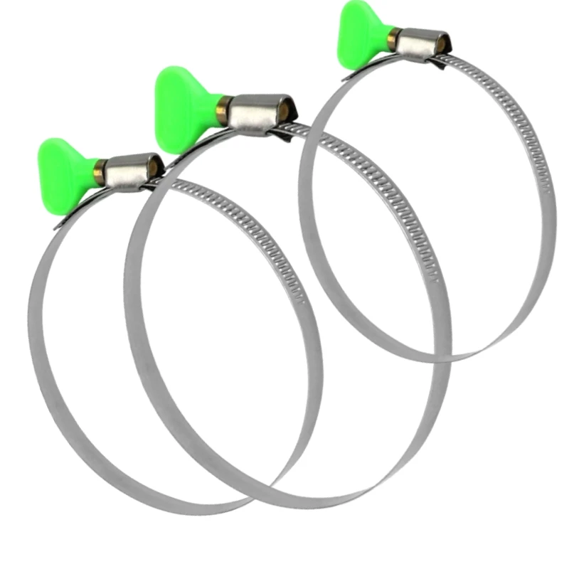 Din Stainless Steel German Type Hose Clamp 9Mm Width 304 201 German Steel Throat Hoop Clamp With A Variety Of Specifications