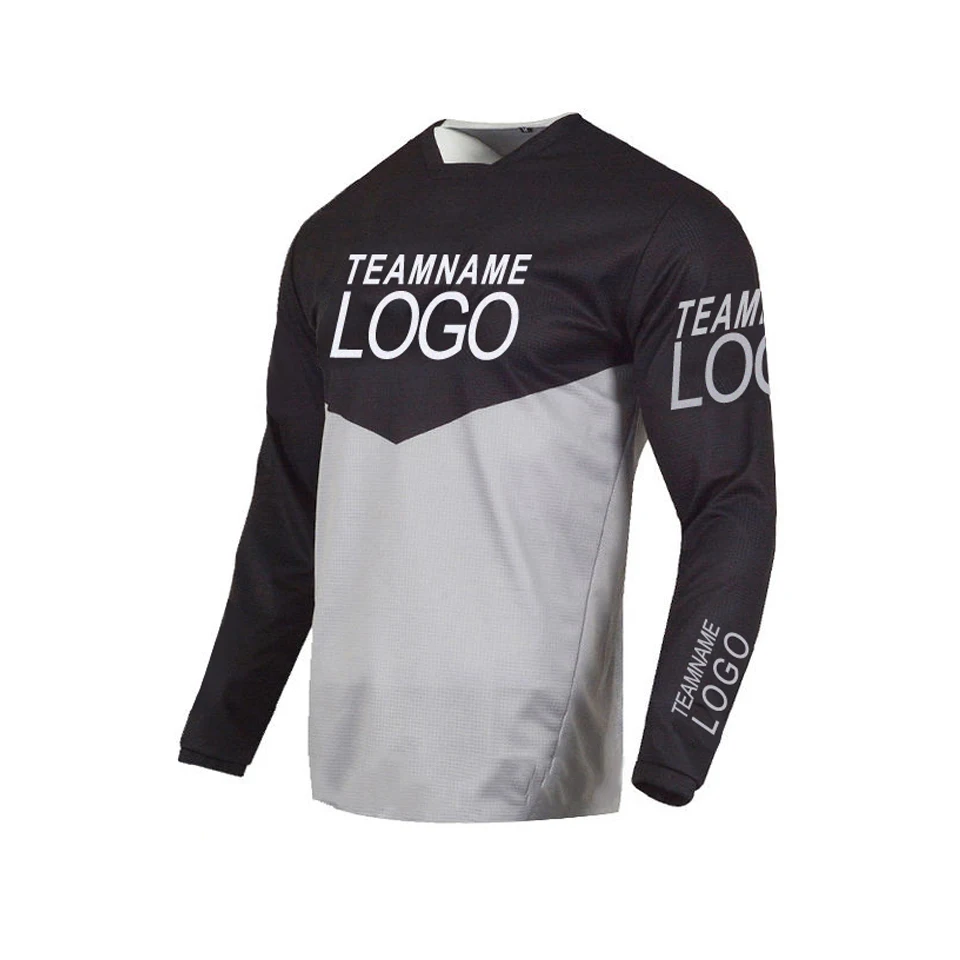 Customize Motorcycle Racing Wear Blank Motocross Jersey Dirt Bike Off-road Gear Men Long Sleeve Racing Motorcycle Clothing