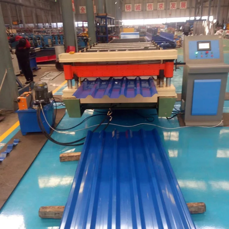 Brand New Lowest Price Steel Rib Corrugated Panel Profile Electrical Cutter Trapezoidal Tr4 Tr5 Tr6 Tile Roofing Sheet Roll Form