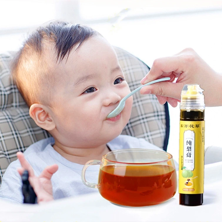 High Quality Squeeze Plastic Bottle Paste pear fruit Sauce Ketchup