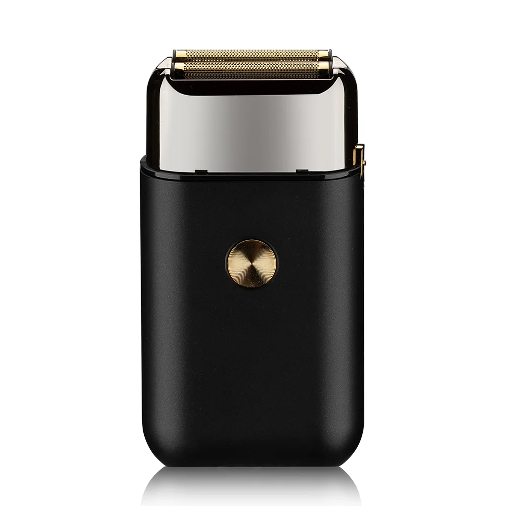 All-metal powerful foil electric shaver hair rechargeable shaving machine for men beard electric razor barber finishing fades