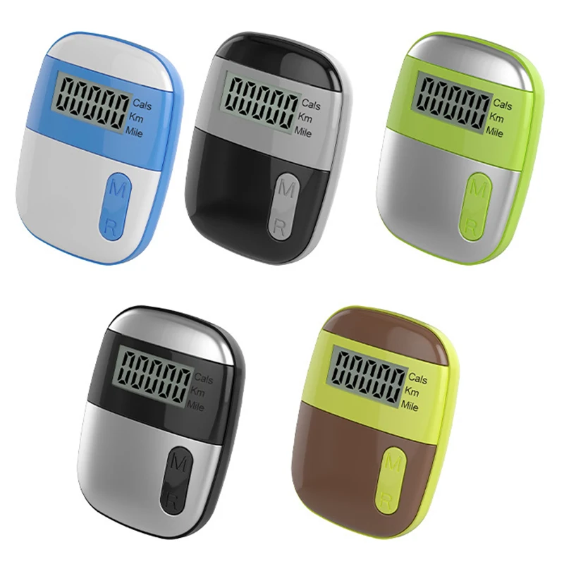 Mini Portable Pocket Digital Pedometer Factory Wholesale Step Counter with Belt Clip