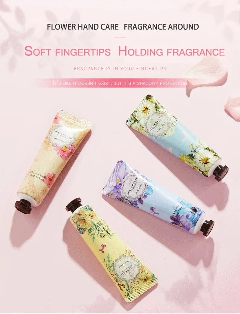 
Hot Smoothing Hydrating Anti-wrinkle Natural Plant Extracts Hand Cream For Hand 