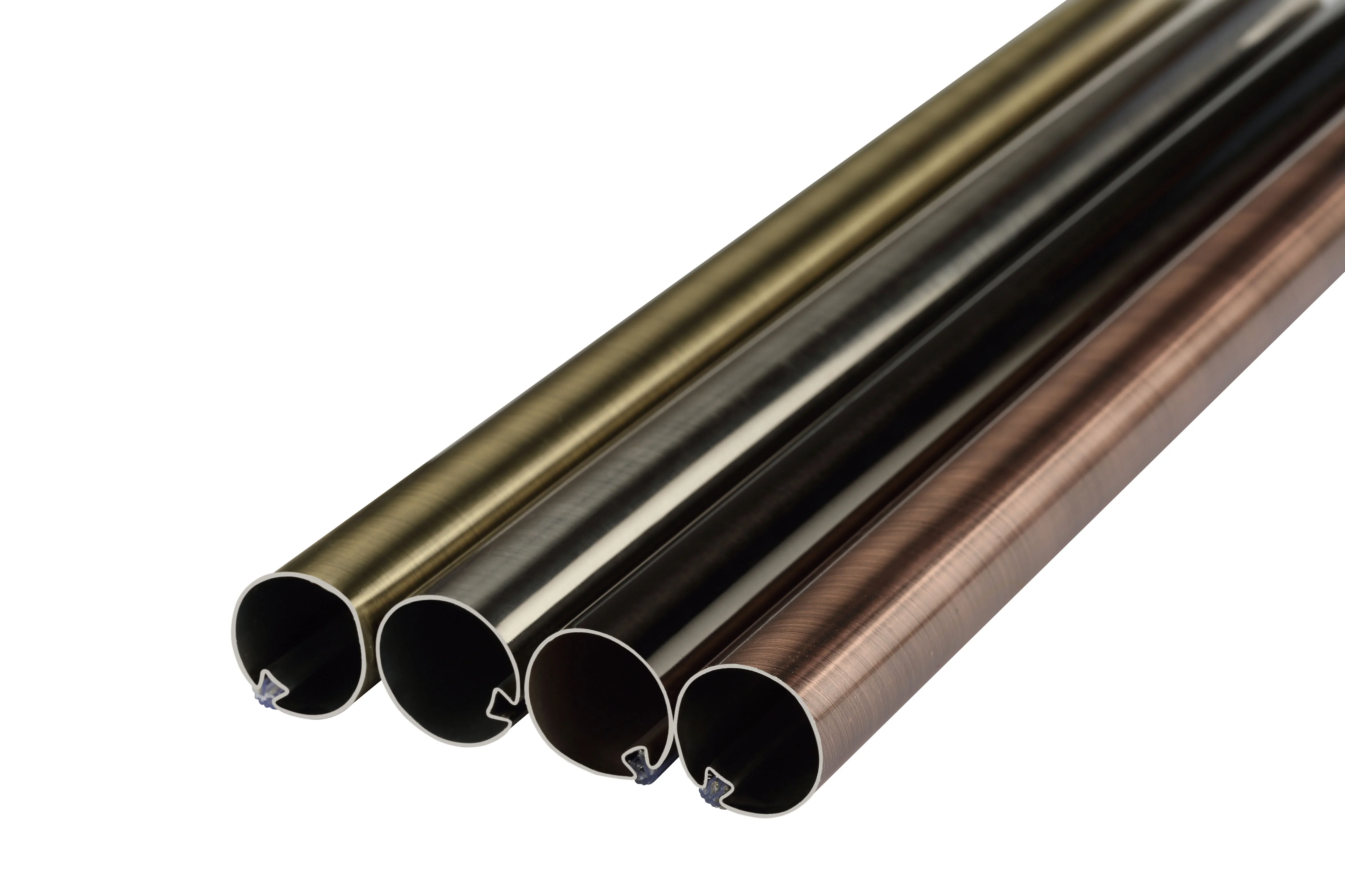 Keewo Shower Curtain Rod Hanging Support Double Track L Shaped Matt Black double curtain rods hardware curtain pole