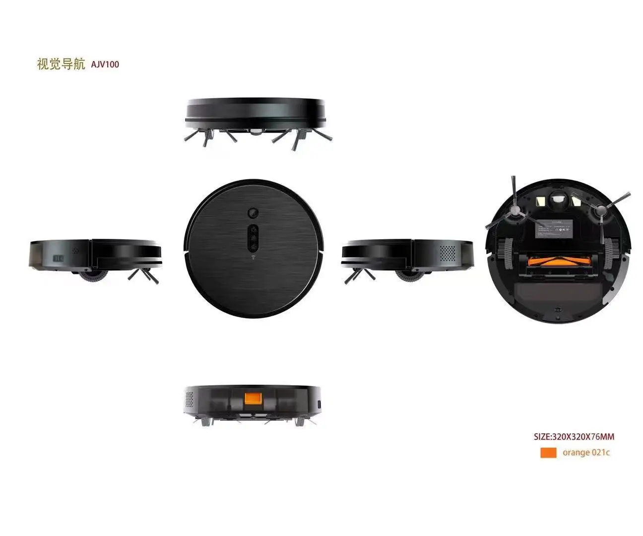 Professional Factory Sweeper Floor Cleaning Mop Disinfection Sweeping Robot With Manufacturer Price