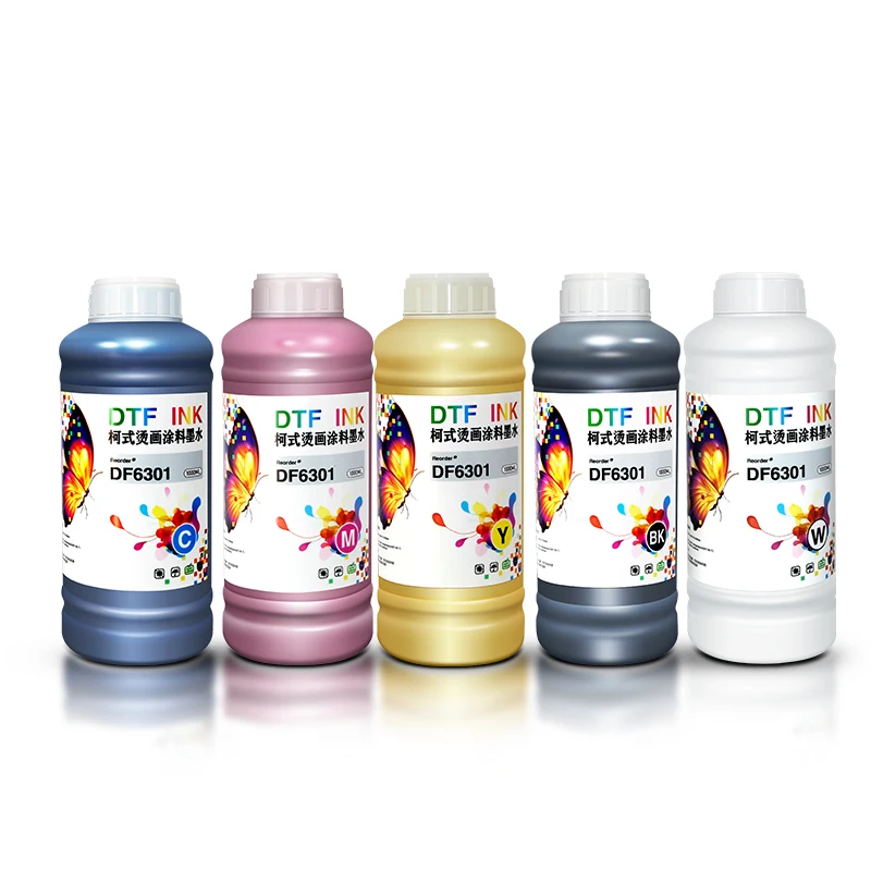 hot sale 1000ml DTF pigment WHITE ink Textile Printing Ink DTF Ink for XP600 L1800 L1805 I3200 4720 I3200 print head