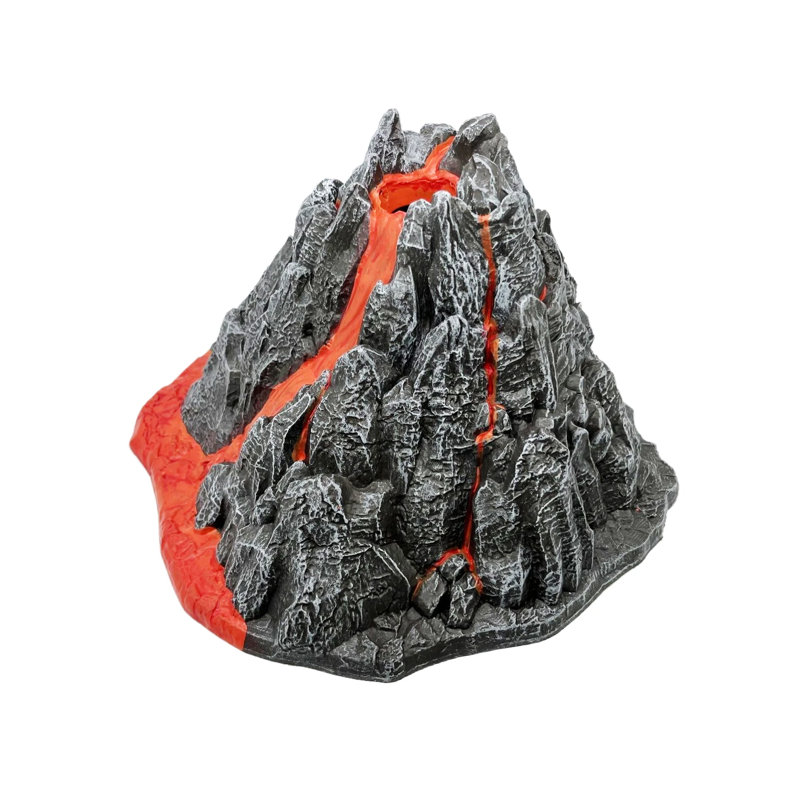 Lifelike Solid PVC Plastic Volcano Toys Realistic Dinosaur World Playsets Eco-friendly Materials ASTM CPSIA Certified