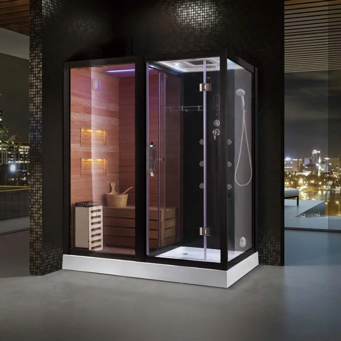 Hotel steam bath computerized steam bathroom shower room shower cabin with steam function