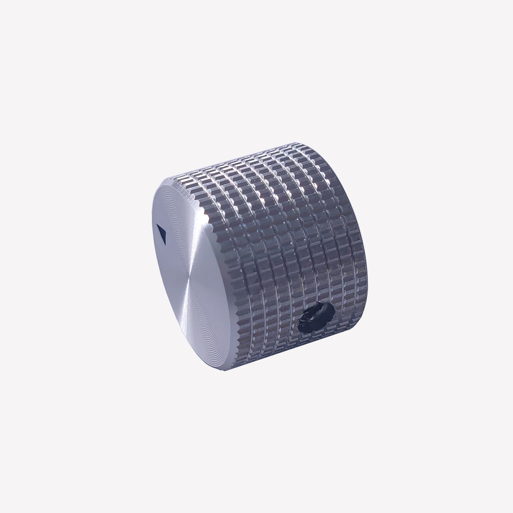 Aluminum Alloy Diamond Pattern Audio Volume Control Knob HiFi Potentiometer Anodized Knob with Indicator