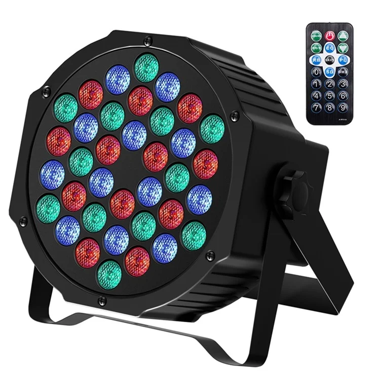 Stage PARs RGB 36PCS LEDs 72W DMX512 Control Club Dj Lights Stage